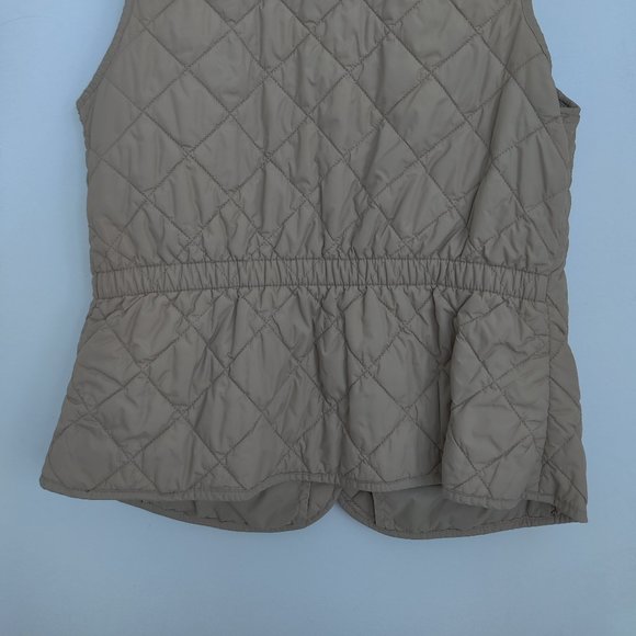Gap Women's Lightweight Vest Tan Vest Size M - Picture 4 of 5